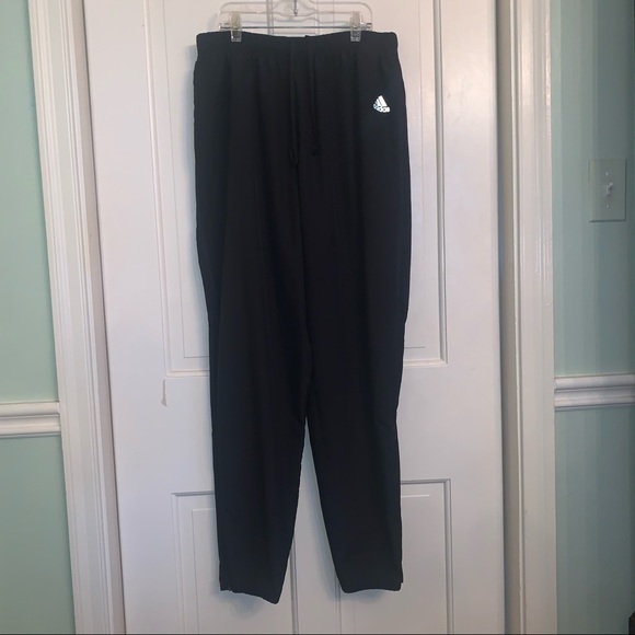 Adidas men's black track pants - Picture 1 of 6